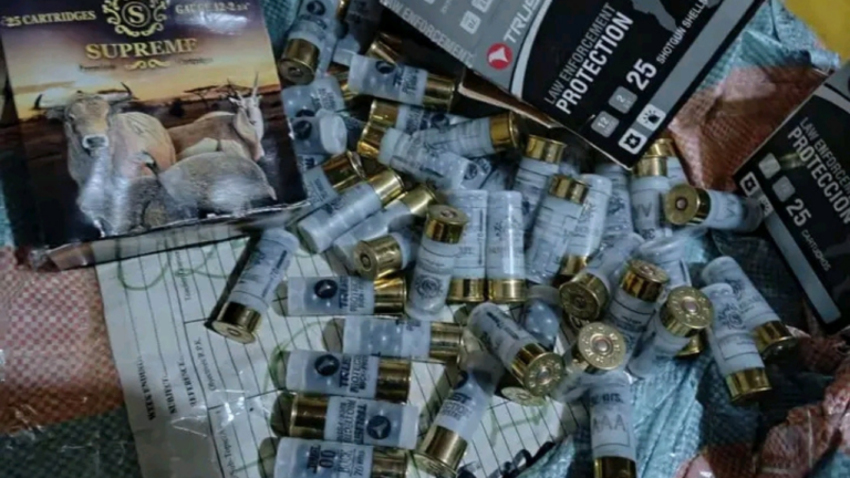 Driver and Mate Arrested with 1,050 Rounds of Ammunition Hidden in Fertilizer Sack