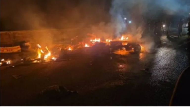 Man and Woman Burnt Beyond Recognition in Tragic Accident on Offinso-Techiman Road