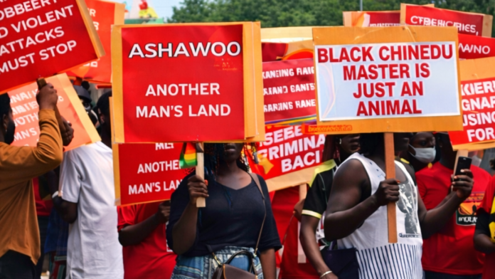 'Nigerians are Kidnapping and Killing our People' - Ghanaian Youth Stage Pr_20260117_104441_0000