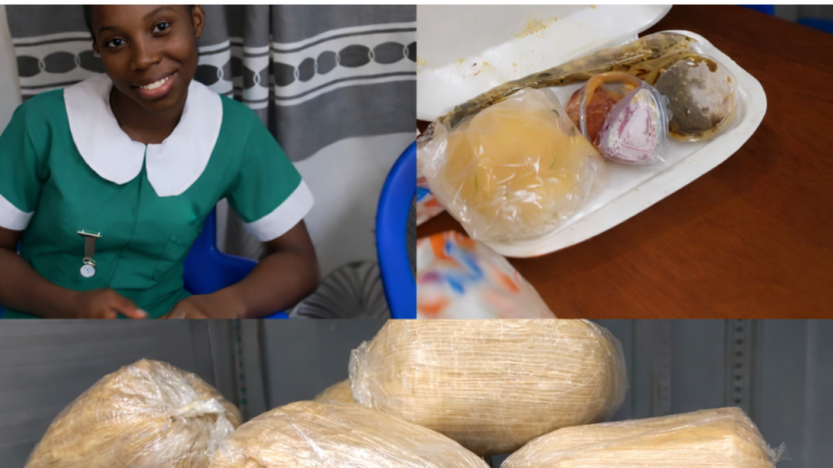 Nurse Receives 20 Balls of Kenkey After Telling a Guy She Was Hungry During Talking Stage