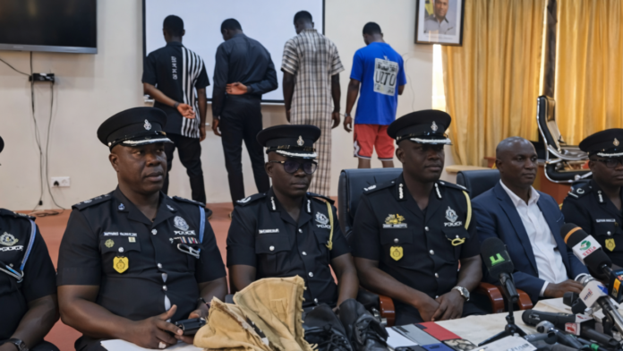 Police Arrest Four Suspected Gold Robbers at Kunsu_Penyablogmedia _20260129_201413_0000