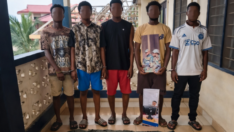 Police Arrest Six Suspects in Juaso Robbery and Gang Rape Case