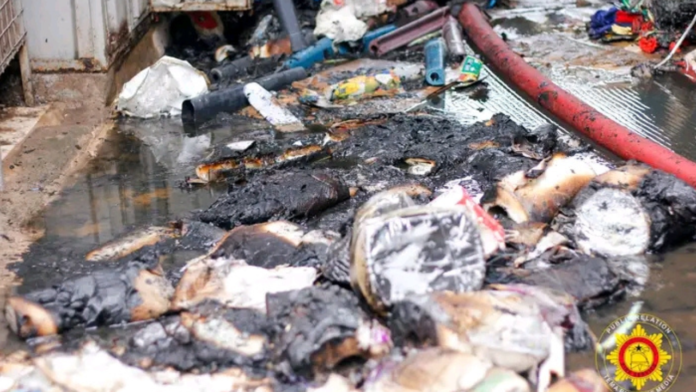 Fire Outbreak at Tema Community 1 Market Destroys Six Shops, Other Properti_20260203_181340_0000