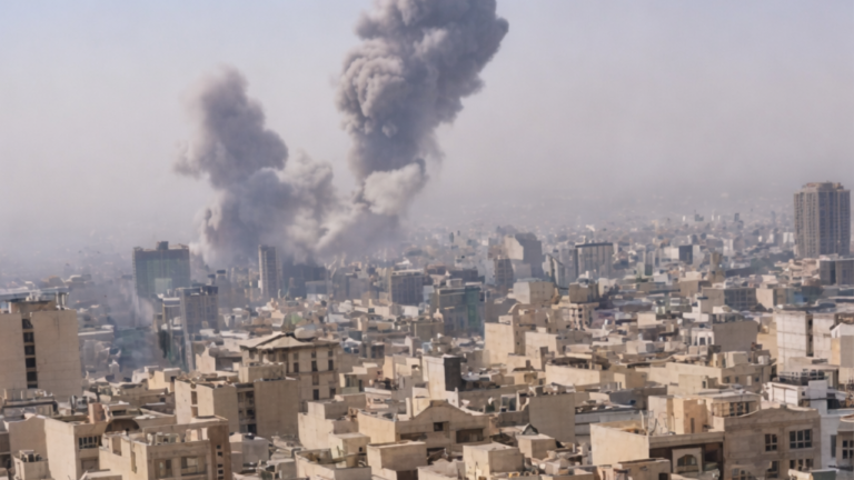 Israel Launches Missiles, Causing Explosions Reported in Tehran, a Major City in Iran