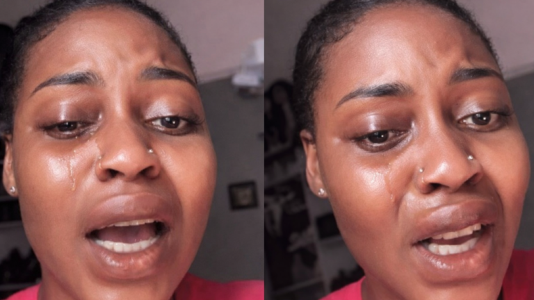 Lady Breaks Down in Tears After Boyfriend She Sponsored Abroad by Selling Family Land Dumps Her
