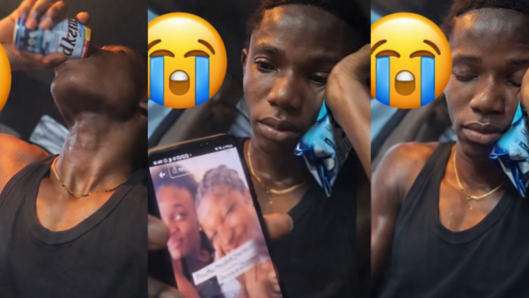 Man Allegedly Drinks Poison After Seeing Girlfriend He Spent Money On Kiss Another Man