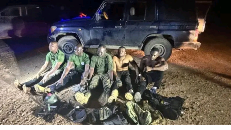 NAIMOS Arrests Five, Seizes Excavators, Firearms and Mining Equipment in Major Edwinase and Wromanso Crackdown