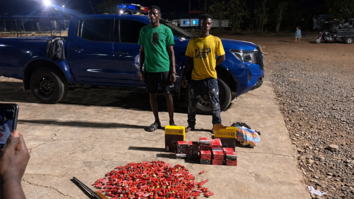 Police Intercept Kia Rhino Truck Transporting Illegal Arms and Ammunition f_20260209_121938_0000