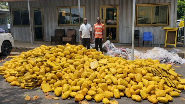 Police Reject GH¢150,000 Bribe Following Interception of Truck Carrying Over 3,000 Slabs of Suspected Narcotics