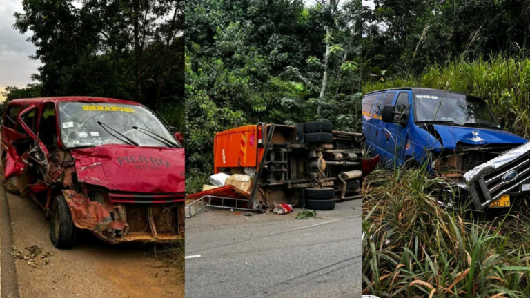 Three Vehicles Involved in Tragic Accident at Appiette Leaving Several Injured