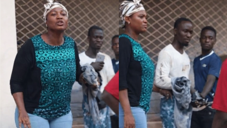 Woman Confronts Man For Allegedly Sleeping With Her Without Pay